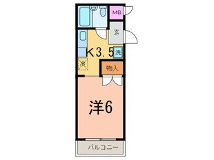 ロワ－ル北千束の物件間取画像